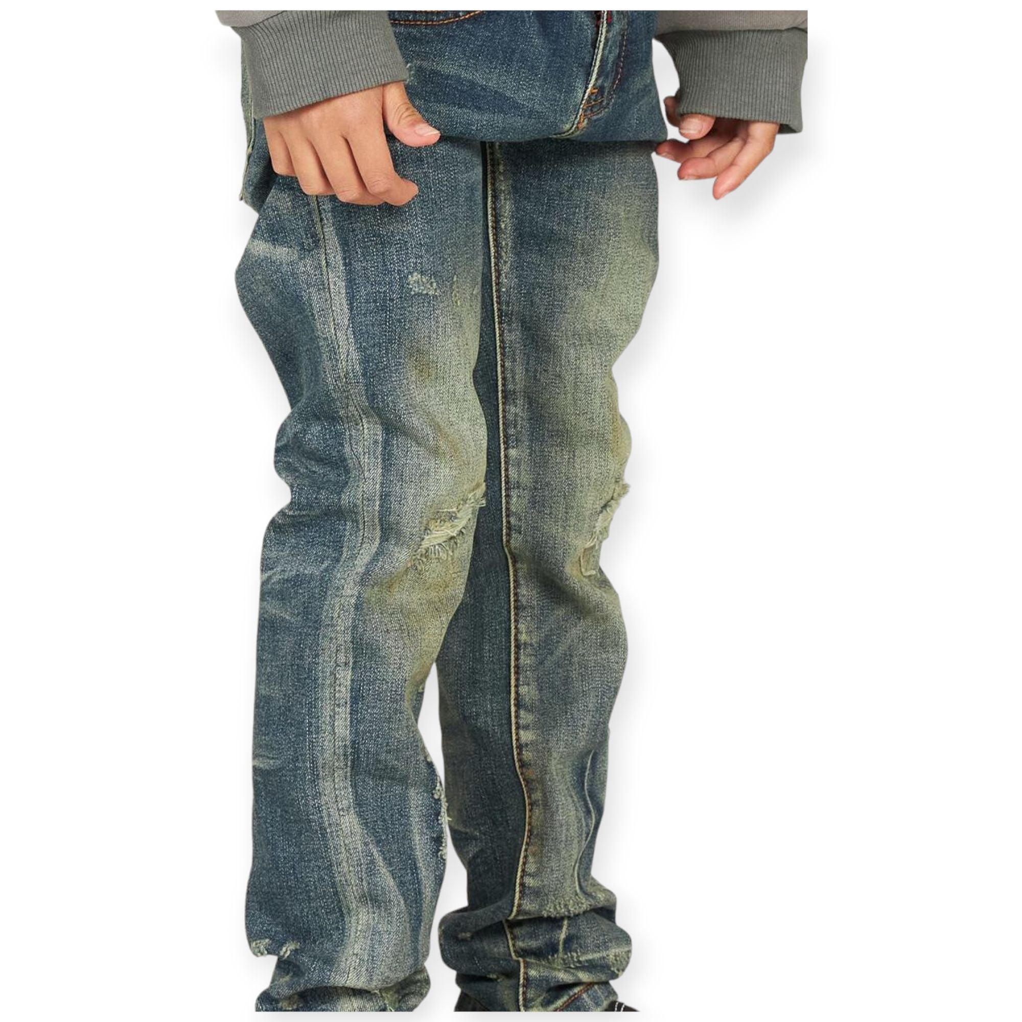 Haus of JR Kids Edric Denim Jeans (Indigo)-Nexus Clothing