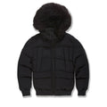 Jordan Craig Boys Harbour Cross Bay Bomber Hooded Coat (Noir)
