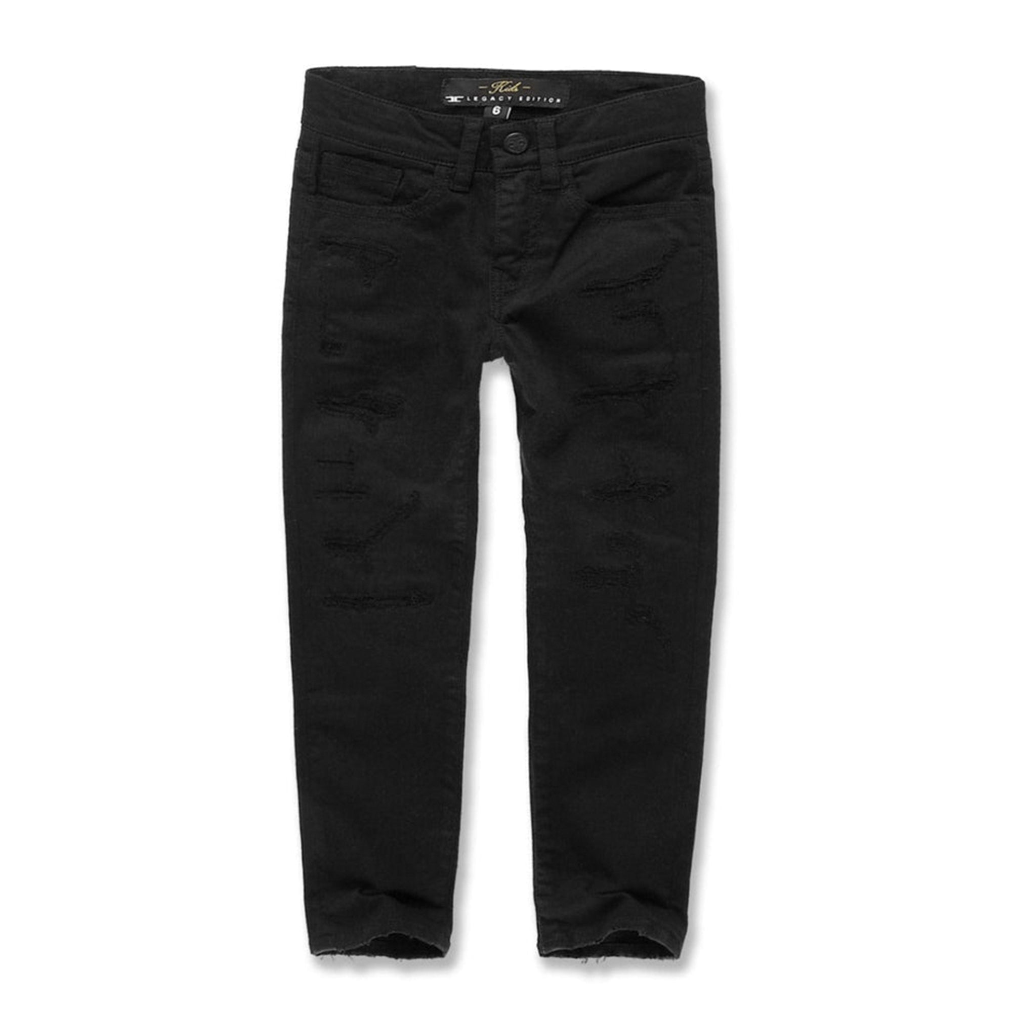 Jordan Craig Boys Sean Fit Jeans (Black)-Black-8-Nexus Clothing