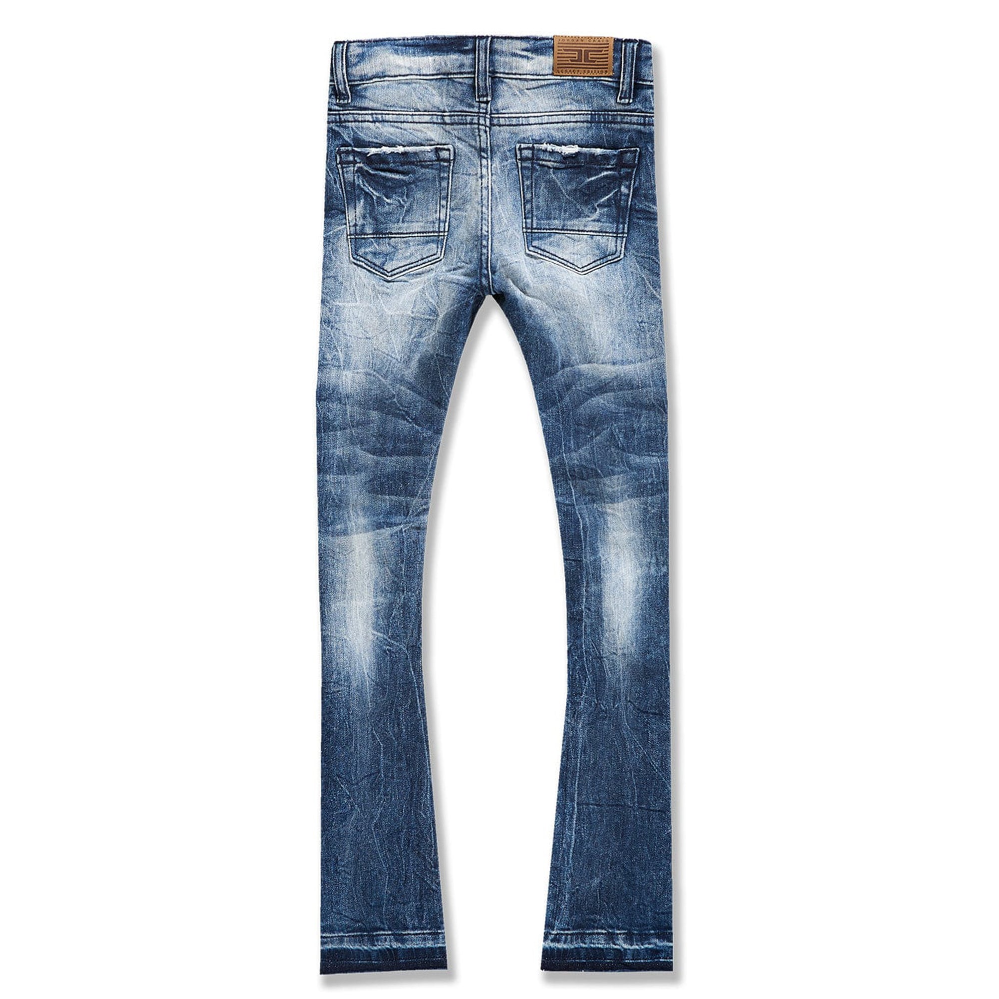 Jordan Craig Boys Stacked Rockport Denim Jeans (Deep Blue)-Nexus Clothing
