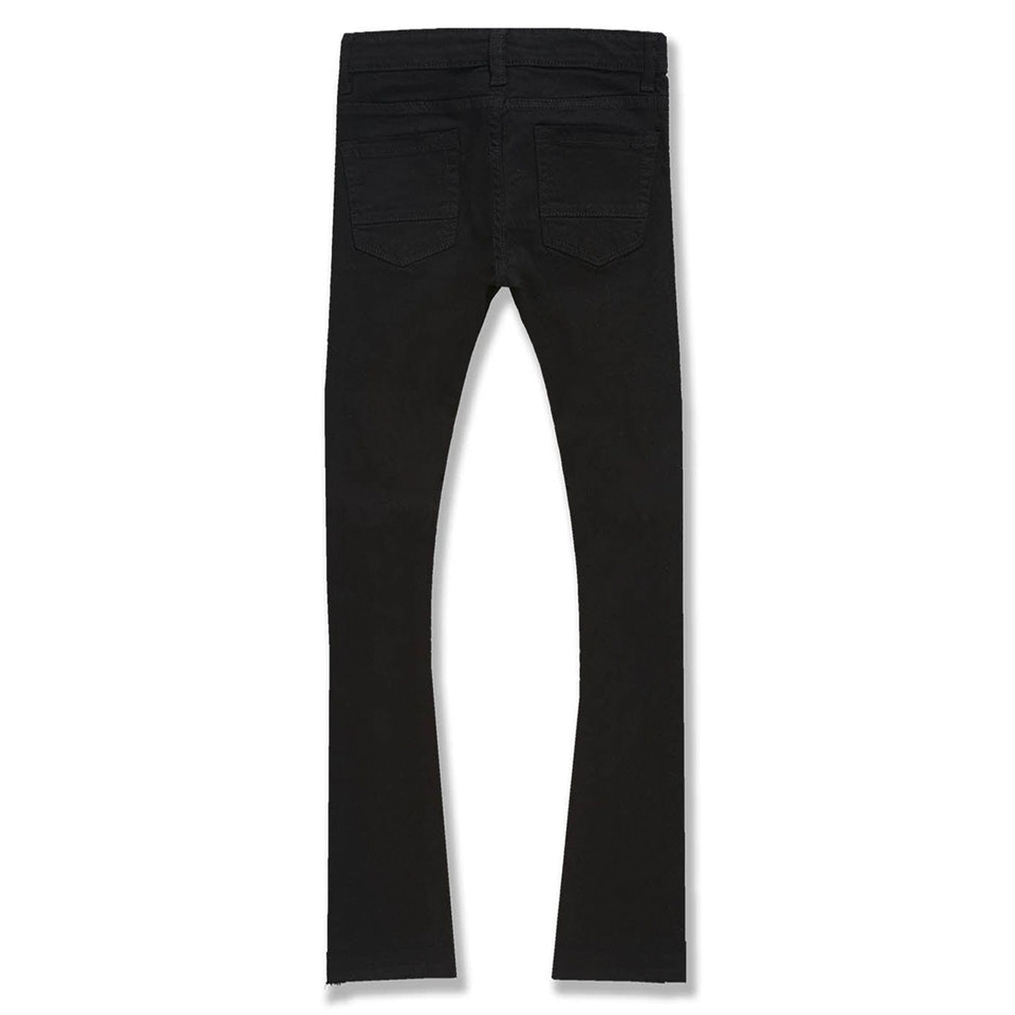 Jordan Craig Boys Stacked Rockport Denim Jeans (Jet Black)-Nexus Clothing