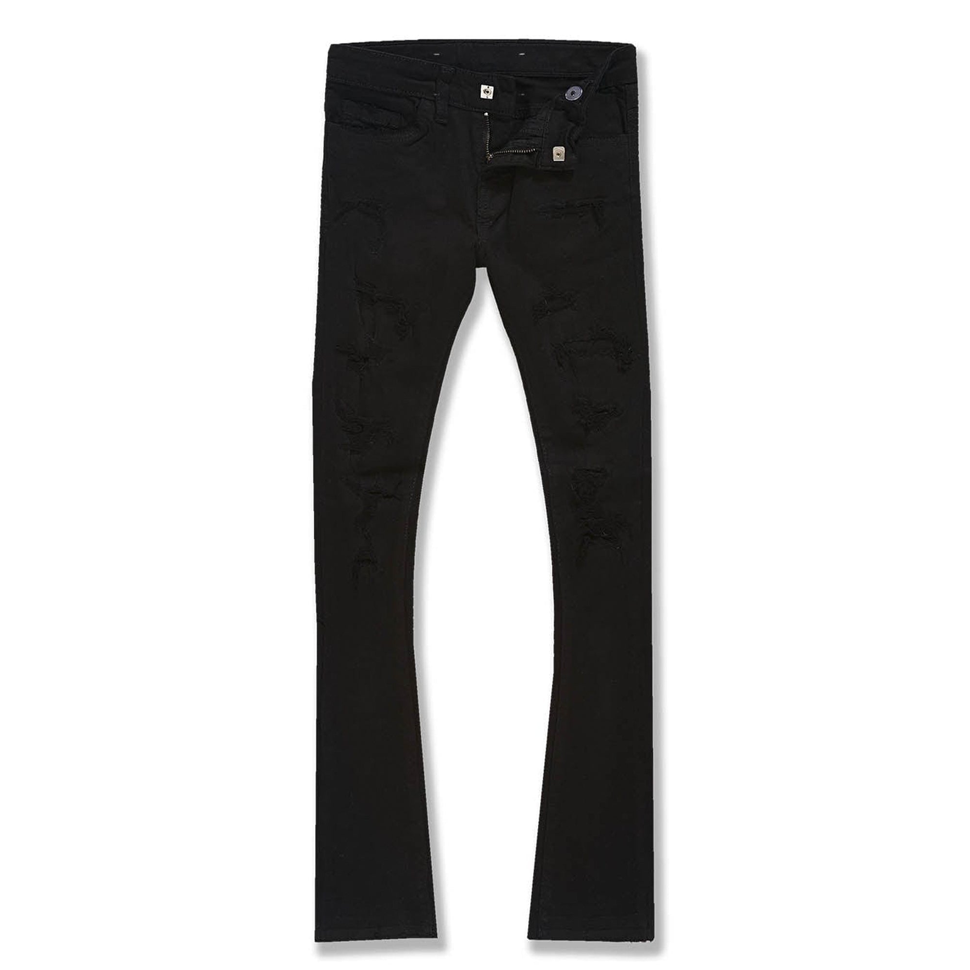 Jordan Craig Boys Stacked Rockport Denim Jeans (Jet Black)-Jet Black-8-Nexus Clothing
