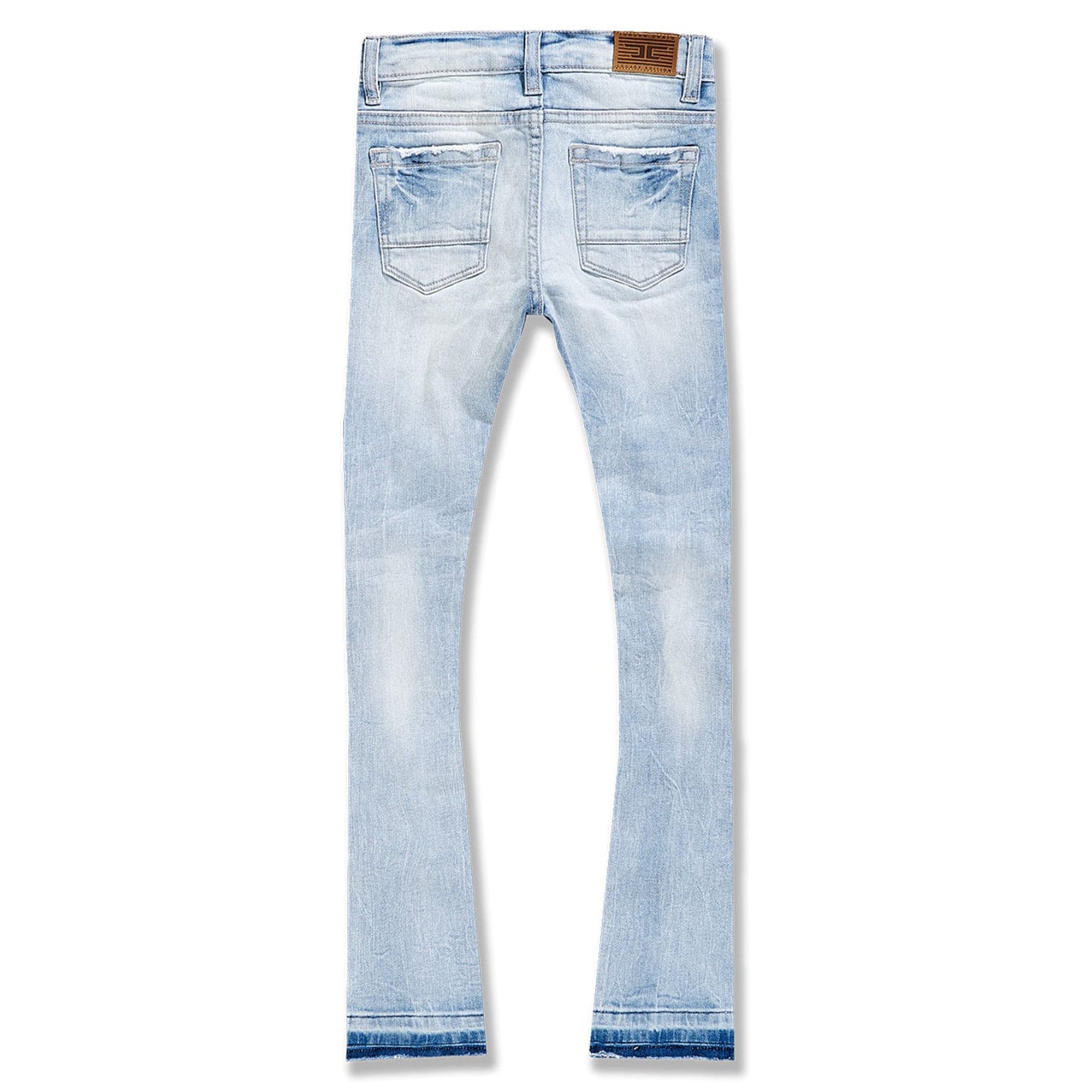 Jordan Craig Boys Stacked Rockport Denim Jeans (Sky Blue)-Nexus Clothing