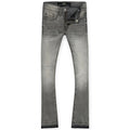 Jordan Craig KIDS Boys Clean Stacked Slauson Denim Jeans (Smoked Grey)