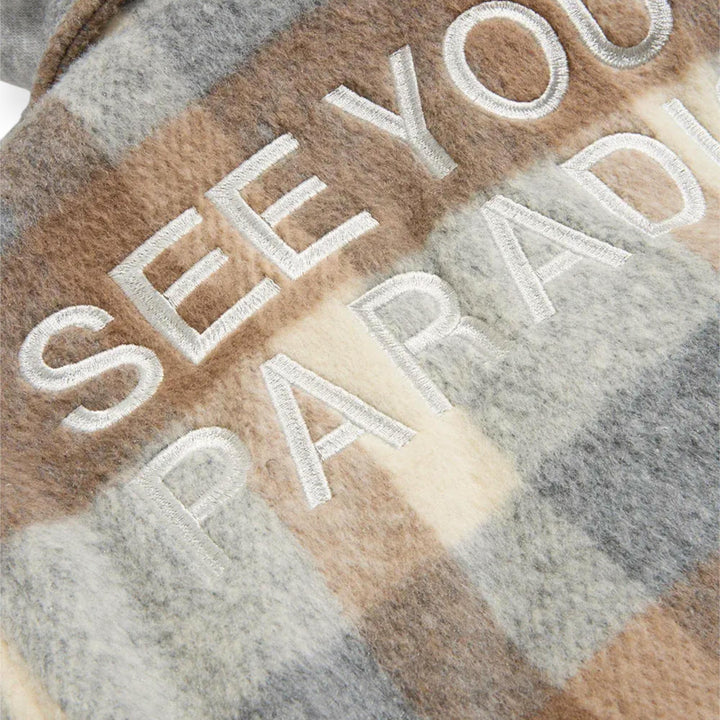 Jordan Craig KIDS Boys Flannel Over Shirt With Hood (Khaki)-Nexus Clothing