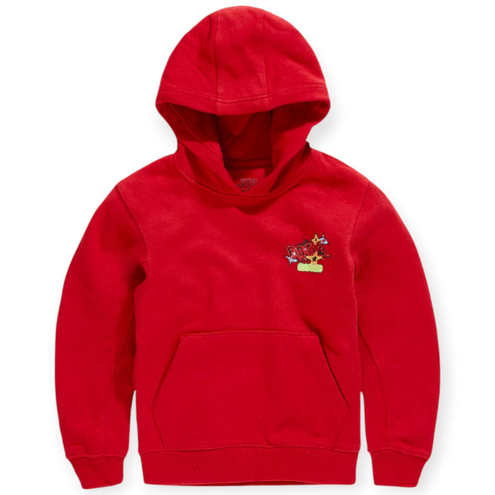 Jordan Craig KIDS Paradise Ranch Hoodie with Rhinestones (Red)-Nexus Clothing