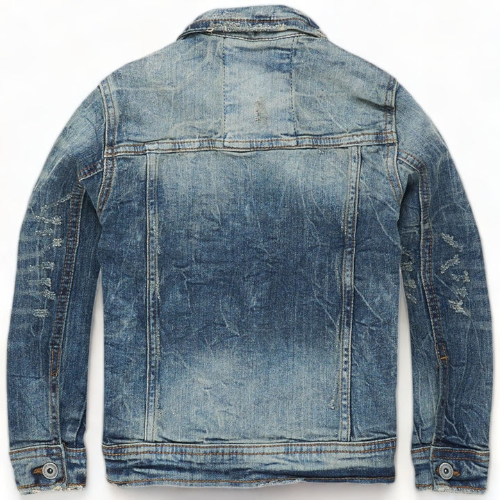 Jordan Craig Kids Bayside Denim Trucker Jacket (Death Valley)-Nexus Clothing