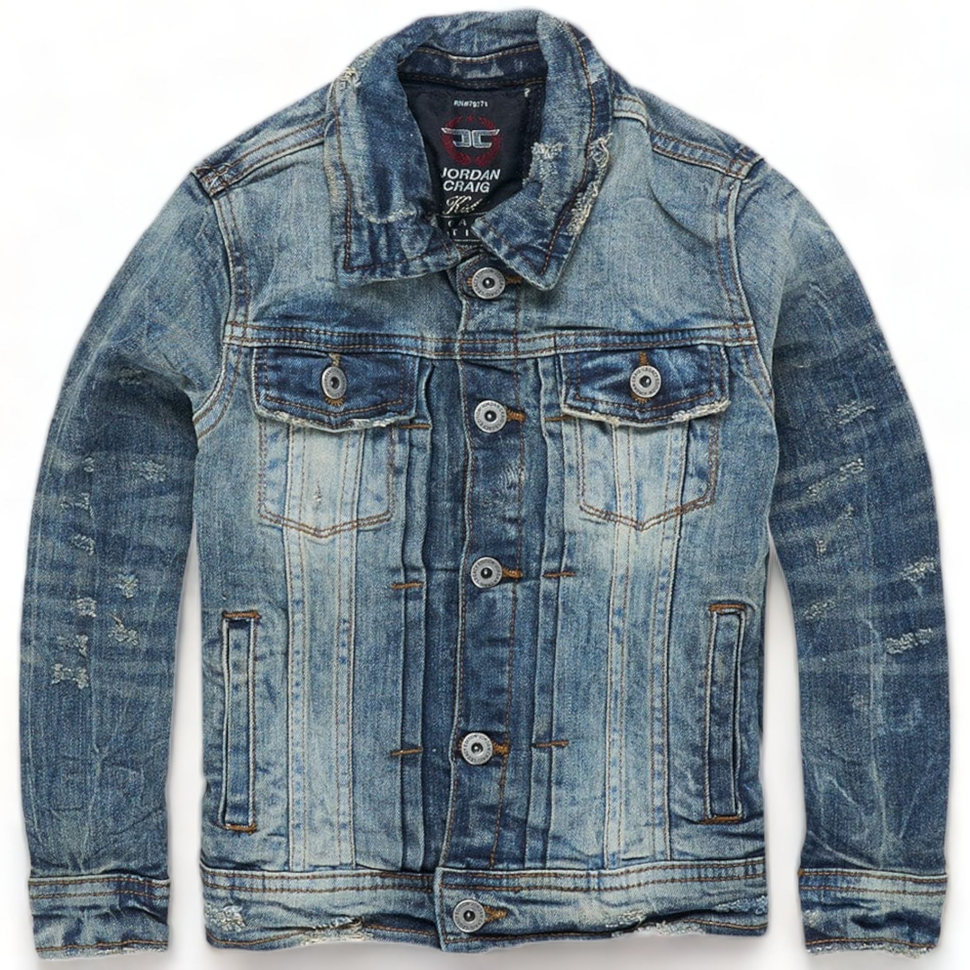 Jordan Craig Kids Bayside Denim Trucker Jacket (Death Valley)-Death Valley-10-Nexus Clothing