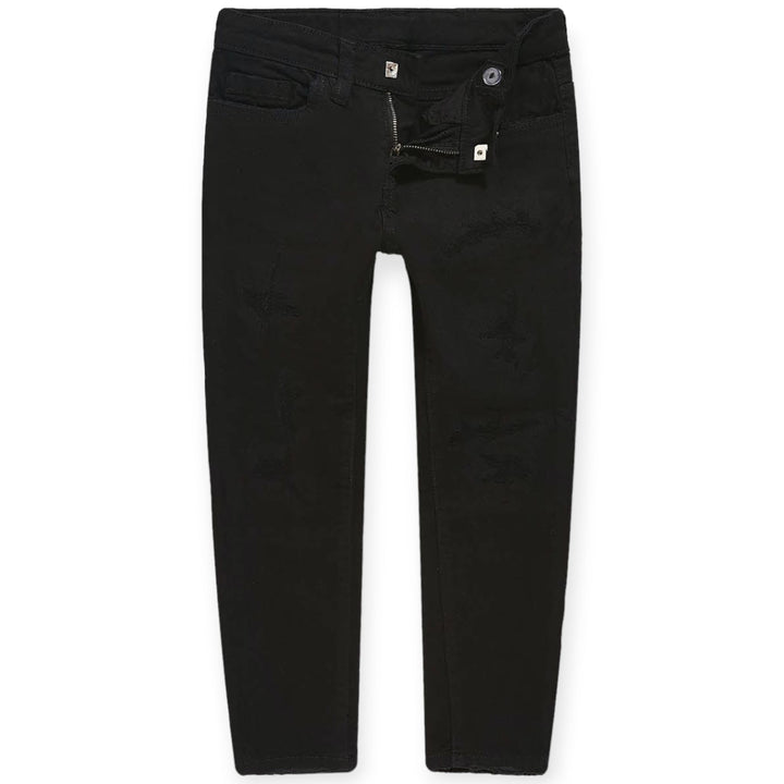 Jordan Craig Kids Desperado Denim Small Rip Jeans (Jet Black)-Jet Black-2T-Nexus Clothing