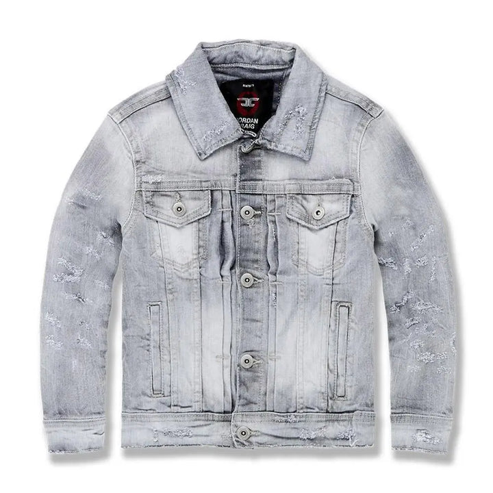 Jordan Craig Kids Hamilton Denim Trucker Jacket (Cement Wash)-Cement Wash-2T-Nexus Clothing