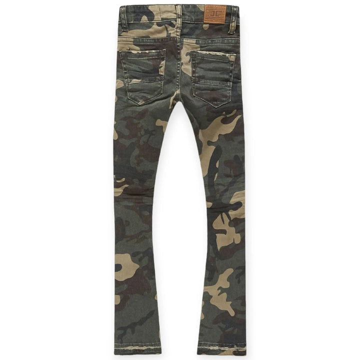 Jordan Craig Kids Stacked Ambush Denim jeans (Woodland)-Nexus Clothing