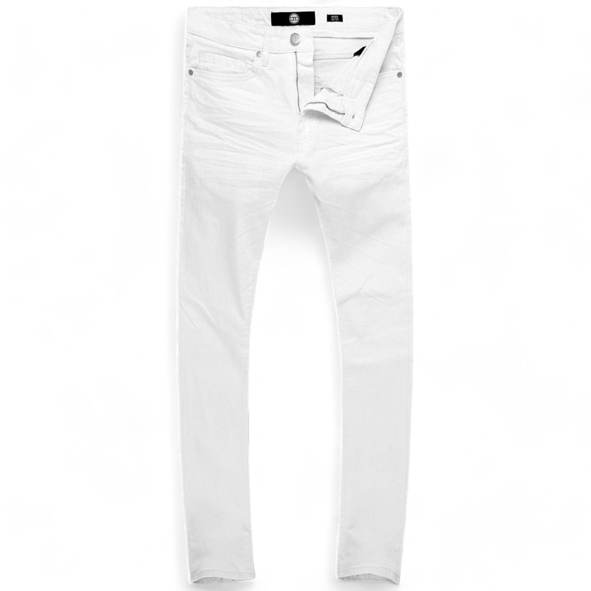 Jordan Craig Men Basic Ross Denim (White)-White-30W X 32L-Nexus Clothing