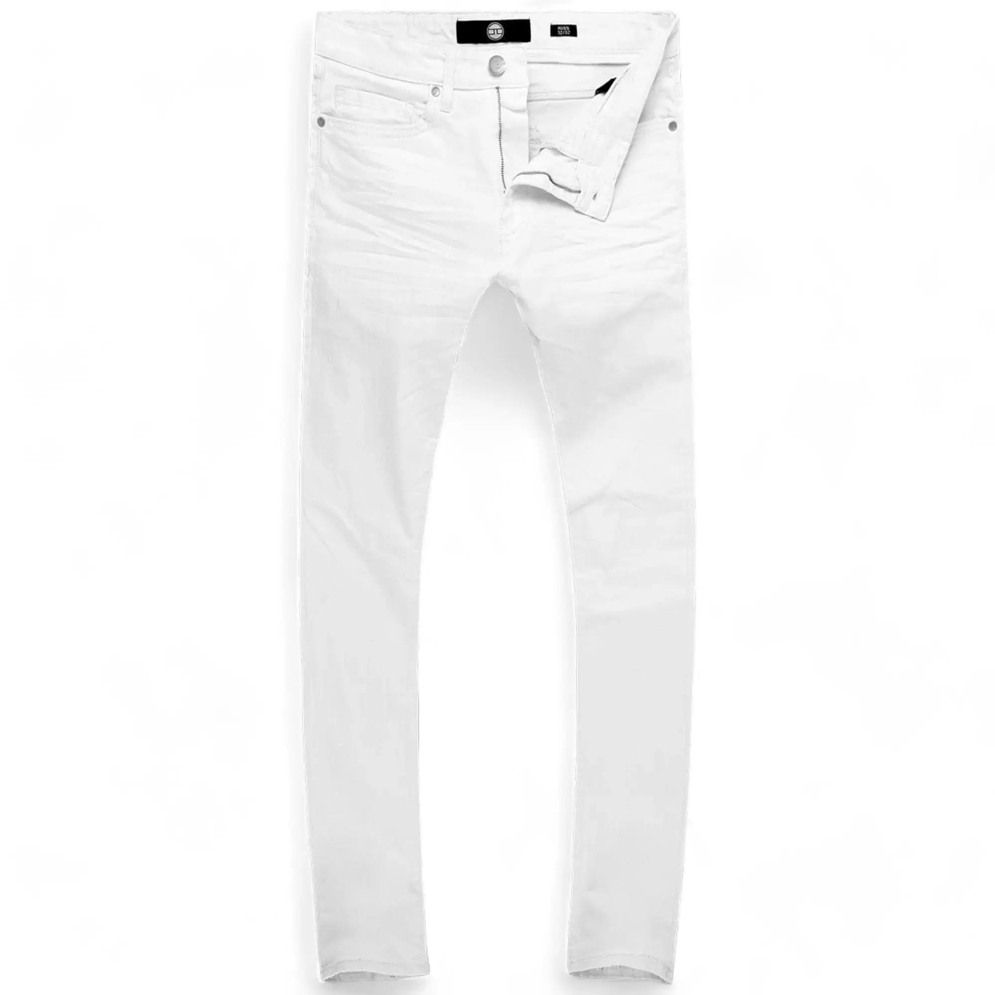 Jordan Craig Men Basic Ross Denim (White)-White-30W X 32L-Nexus Clothing