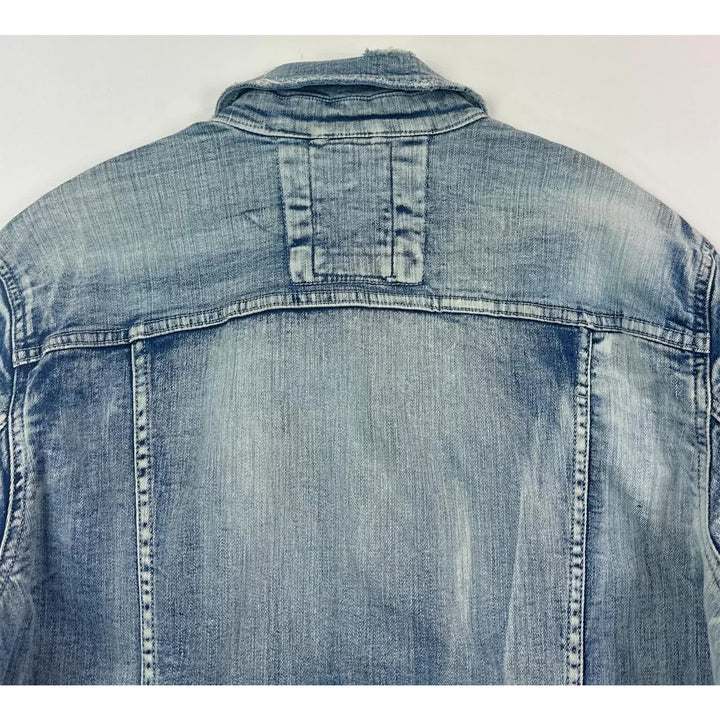 Jordan Craig Men Denim Jacket (Aged Wash)-Nexus Clothing