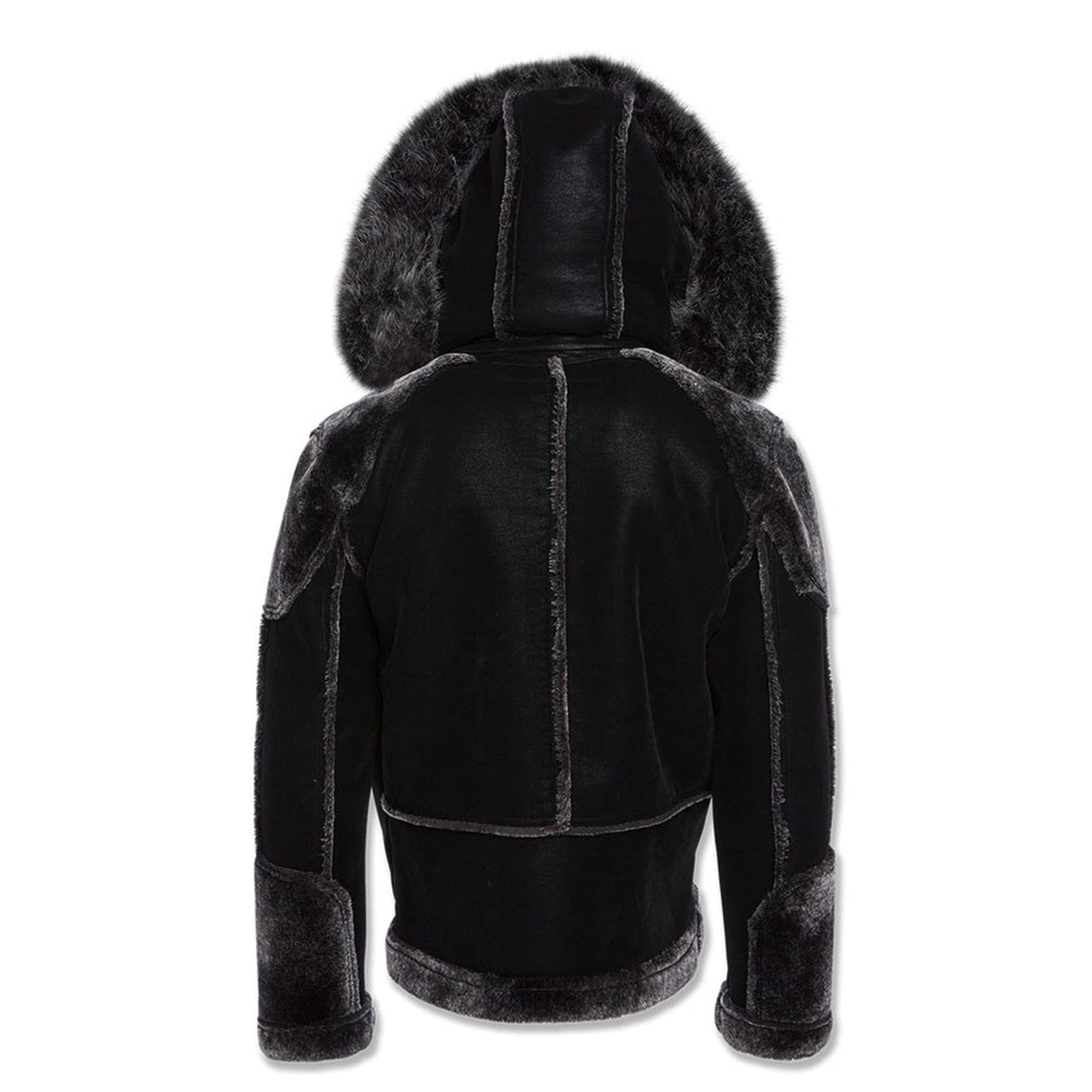 Jordan Craig Men El Jefe Shearling Moto Jackets (New Black)-Nexus Clothing