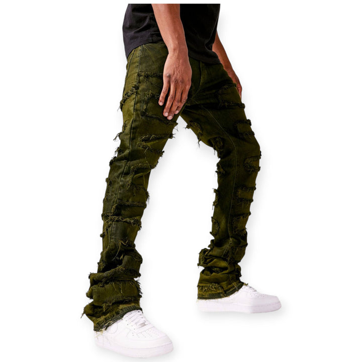 Jordan Craig Men Martin Oasis Denim (Olive)-Nexus Clothing