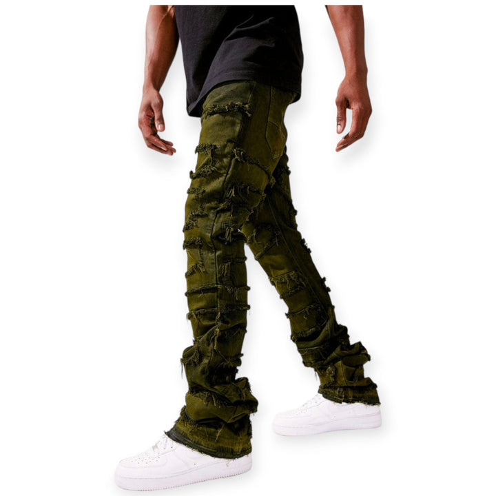 Jordan Craig Men Martin Oasis Denim (Olive)-Nexus Clothing