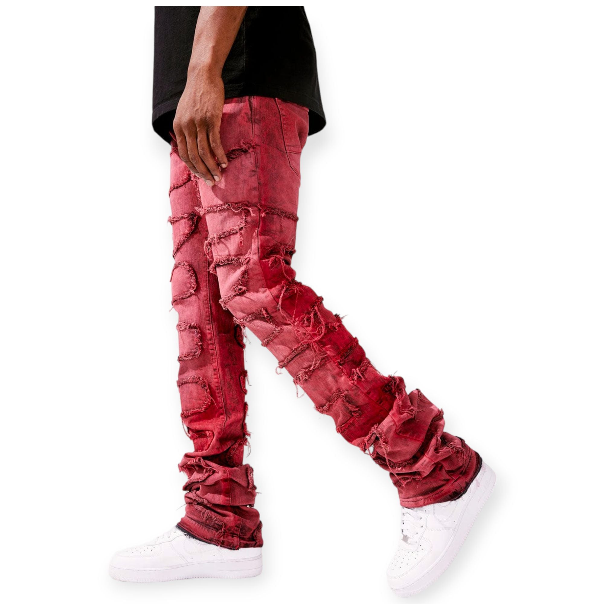 Jordan Craig Men Martin Oasis Denim (Red)-Nexus Clothing