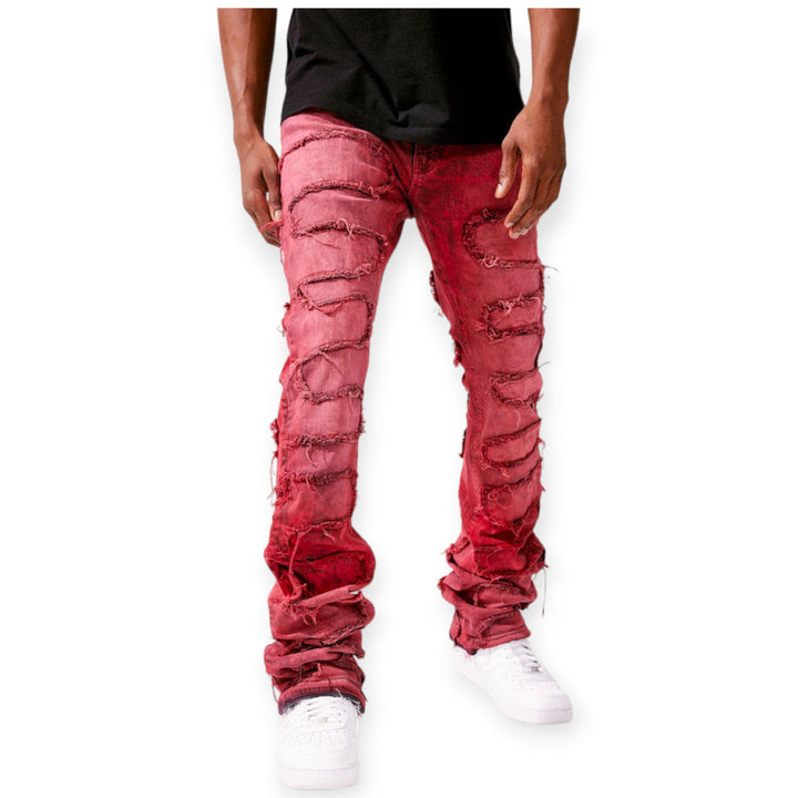 Jordan Craig Men Martin Oasis Denim (Red)-Nexus Clothing