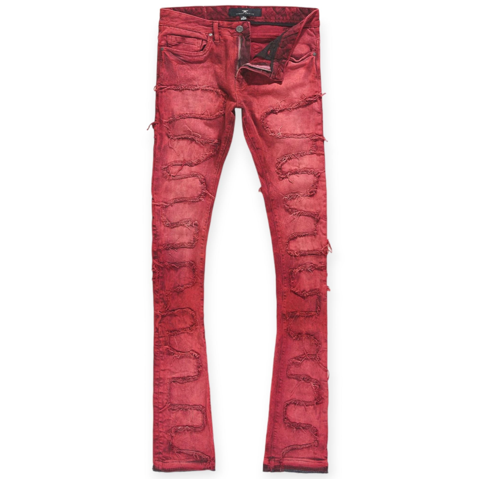 Jordan Craig Men Martin Oasis Denim (Red)-Red-36W X 42L-Nexus Clothing