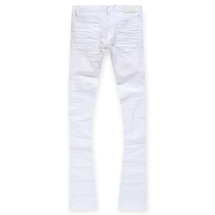 Jordan Craig Men Martin Stacked Kingsbridge Denim (White)-Nexus Clothing