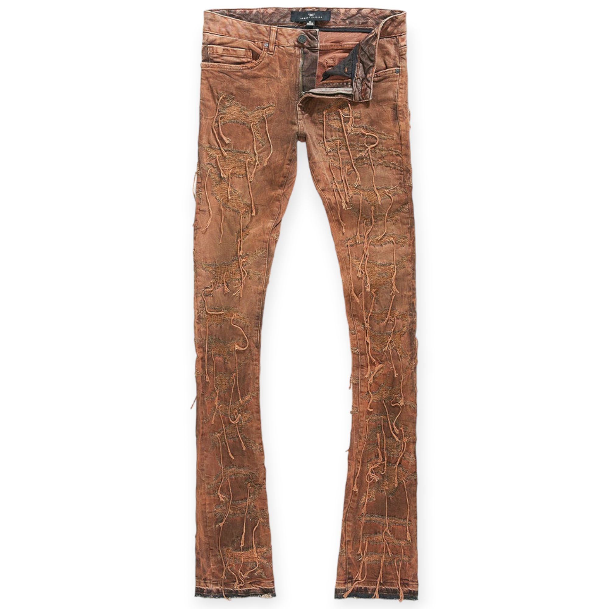 Jordan Craig Men Matin Stacked Willder Denim Jeans (Cooper Wash)-Copper Wash-32W x 42L-Nexus Clothing