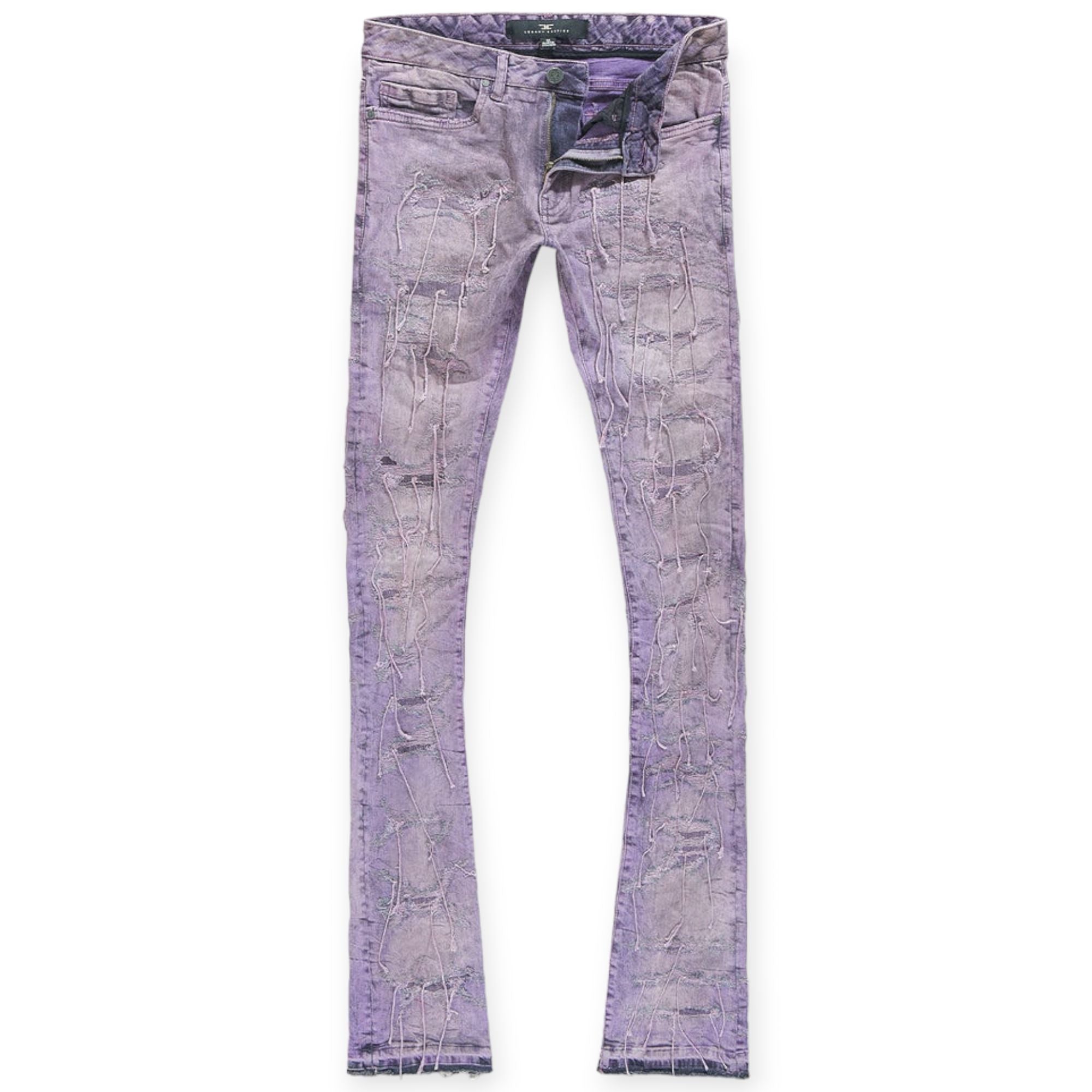 Jordan Craig Men Matin Stacked Willder Denim Jeans (Lilac)-Lilac-32W x 42L-Nexus Clothing