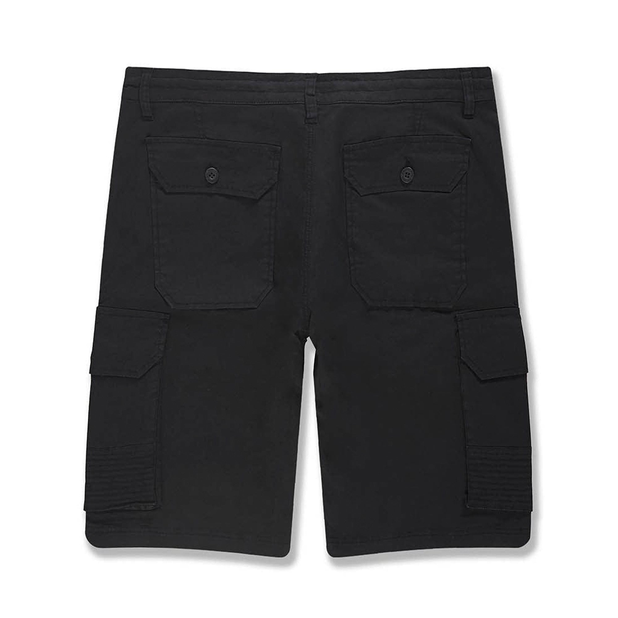 Jordan Craig Men OG Barbados Cargo Field Camp Shorts (Black)-Nexus Clothing