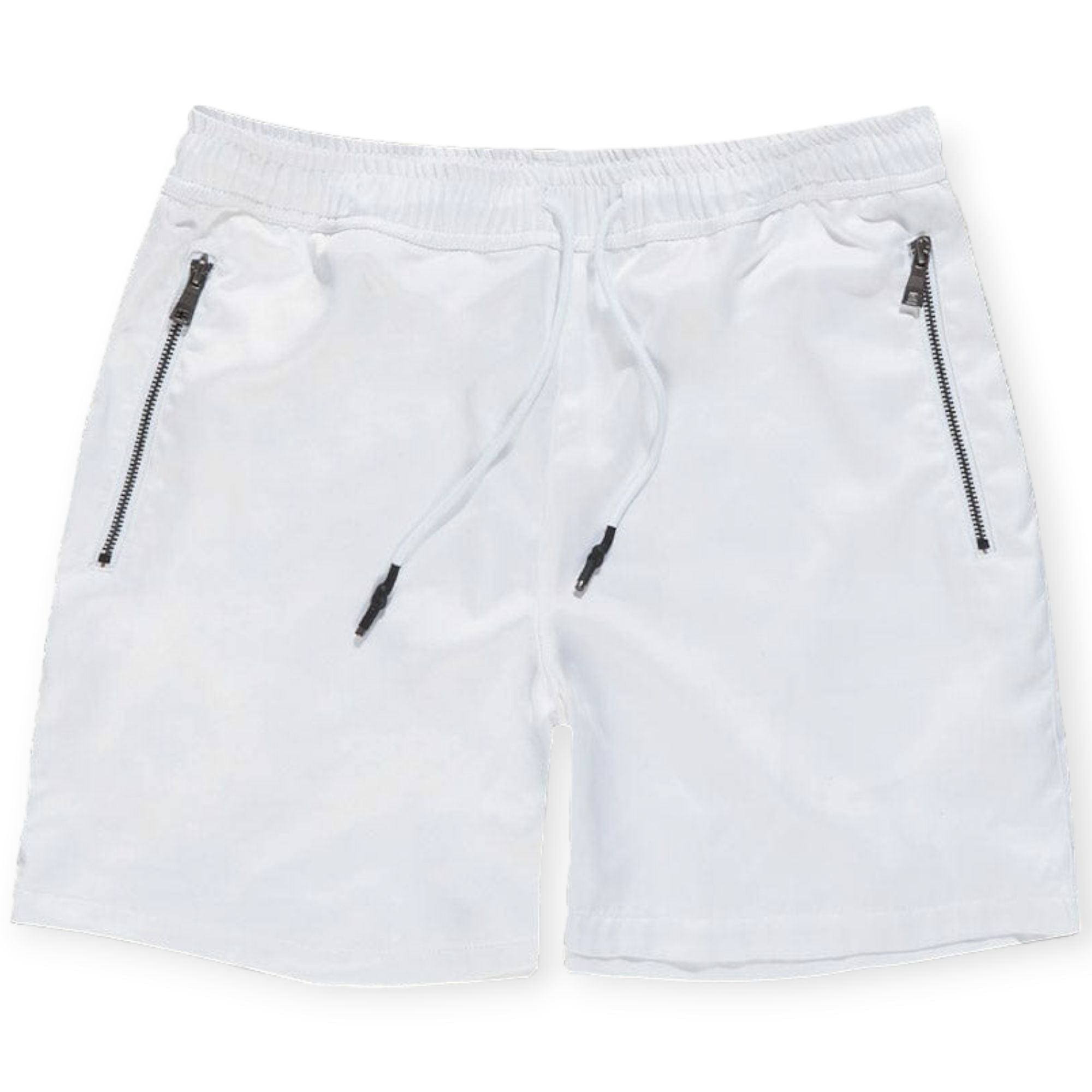 Jordan Craig Men Quarter Zip Nylon Short (White)-White-Large-Nexus Clothing