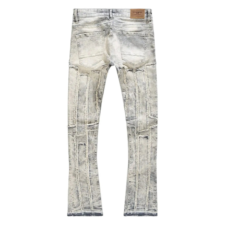 Jordan Craig Men Raw Edge Fabric Jeans (Artic Sunset)-Nexus Clothing