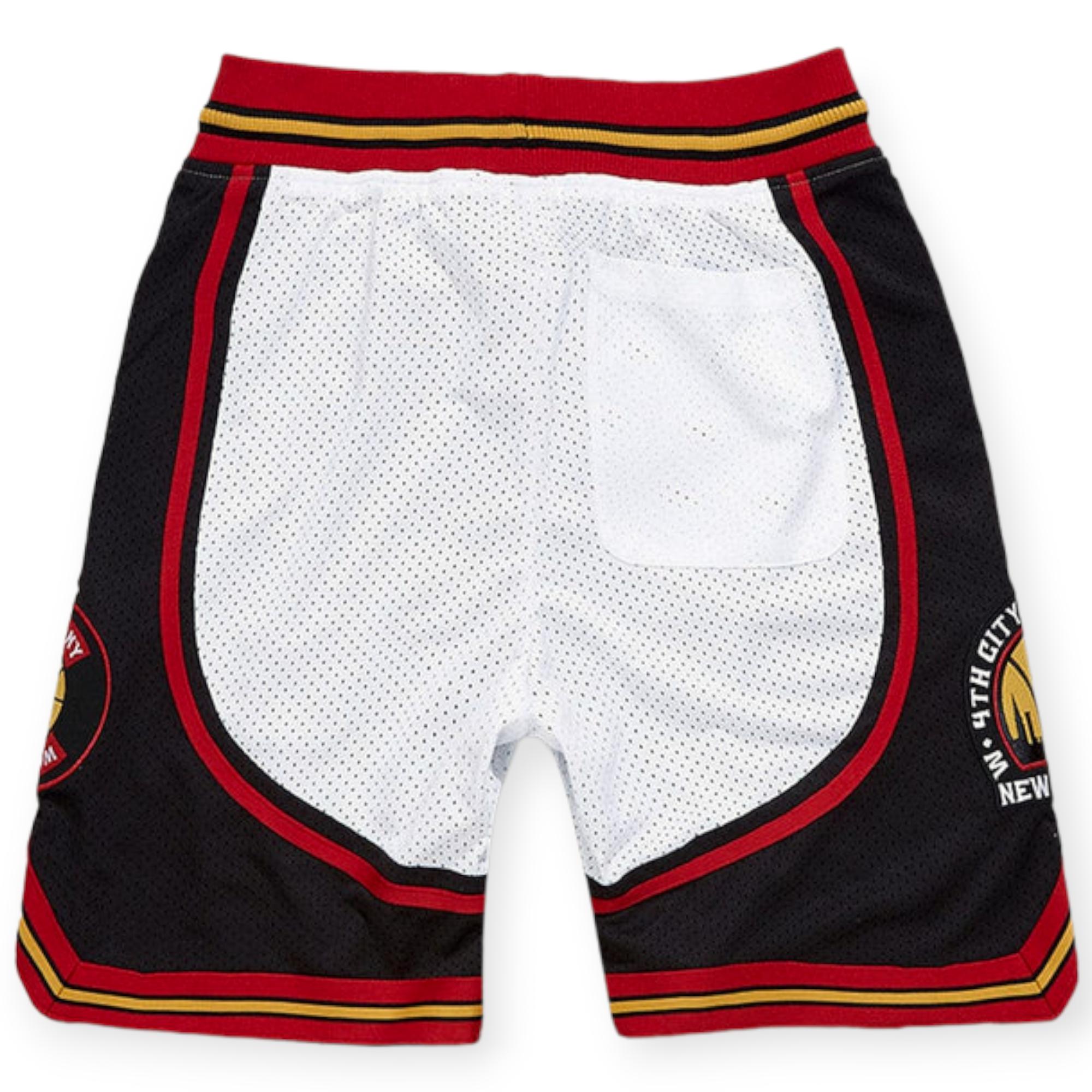 Jordan Craig Men Retro-Brotherly Love Basketball Shorts (White)-Nexus Clothing