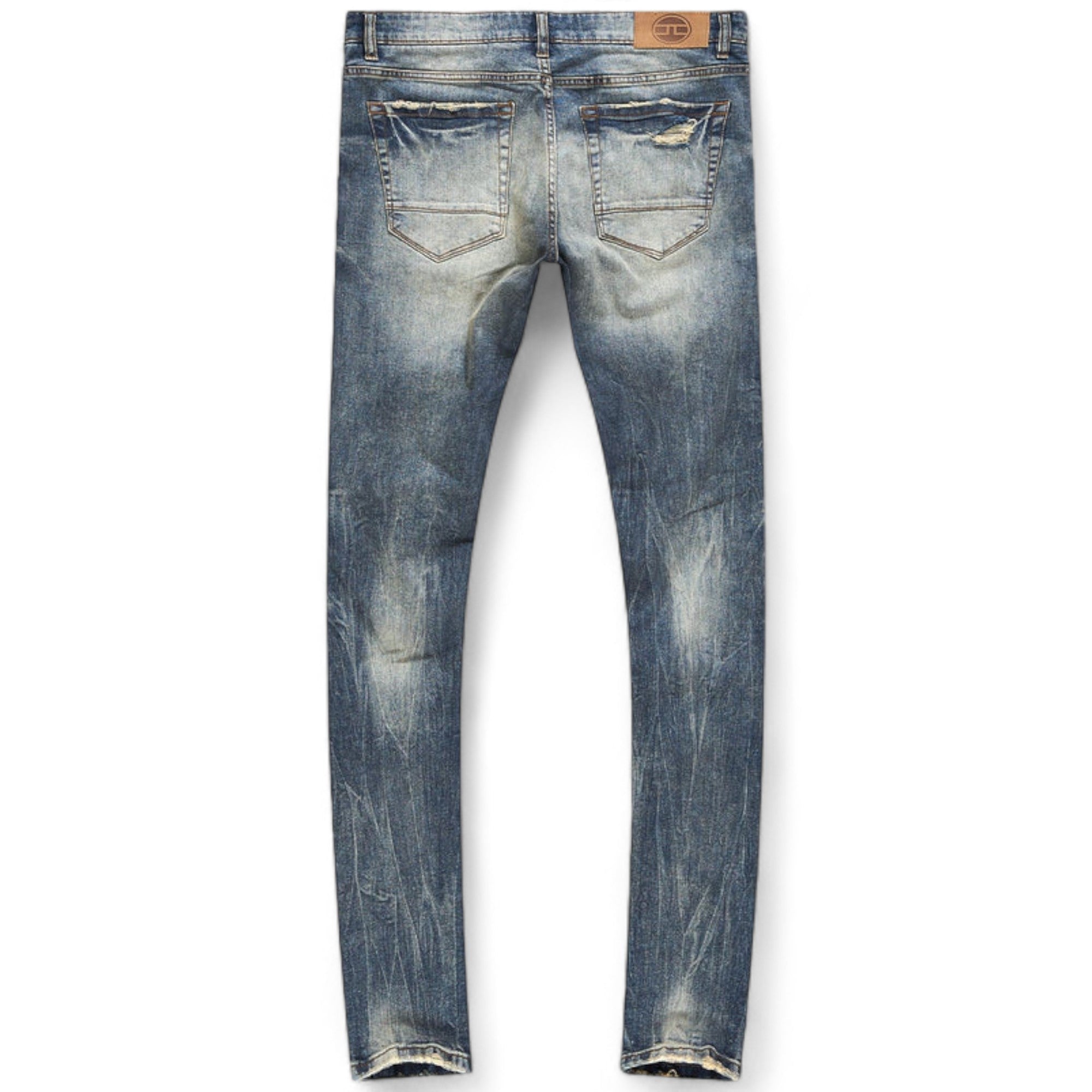 Jordan Craig Men Ross With Shreds Jeans (Death Valley)-Nexus Clothing