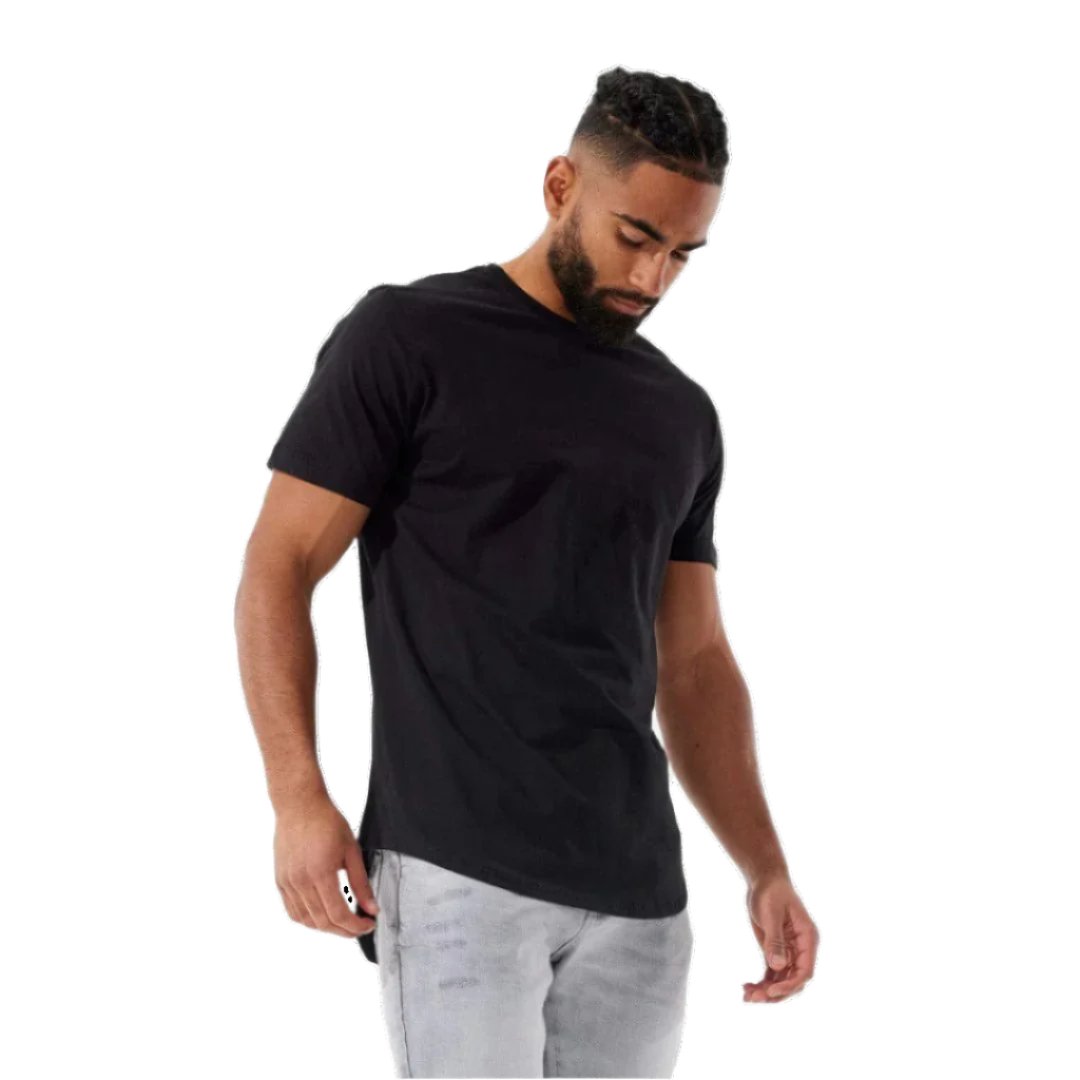 Jordan Craig Men Scallop T-Shirt (Black)-Nexus Clothing