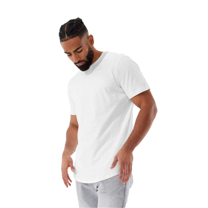 Jordan Craig Men Scallop T-Shirt (White)-Nexus Clothing