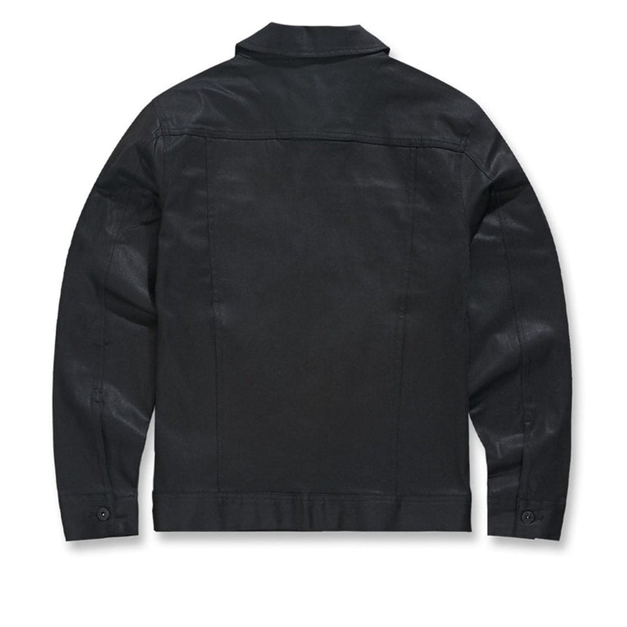 Jordan Craig Men Smooth Criminal Denim Jacket (Jet Black)-Nexus Clothing