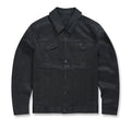 Jordan Craig Men Smooth Criminal Denim Jacket (Jet Black)