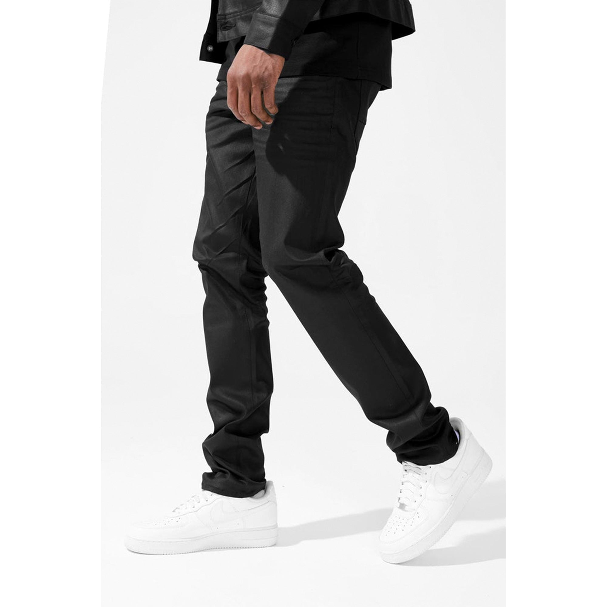 Jordan Craig Men Smooth Criminal Jeans (Jet Black)-Nexus Clothing