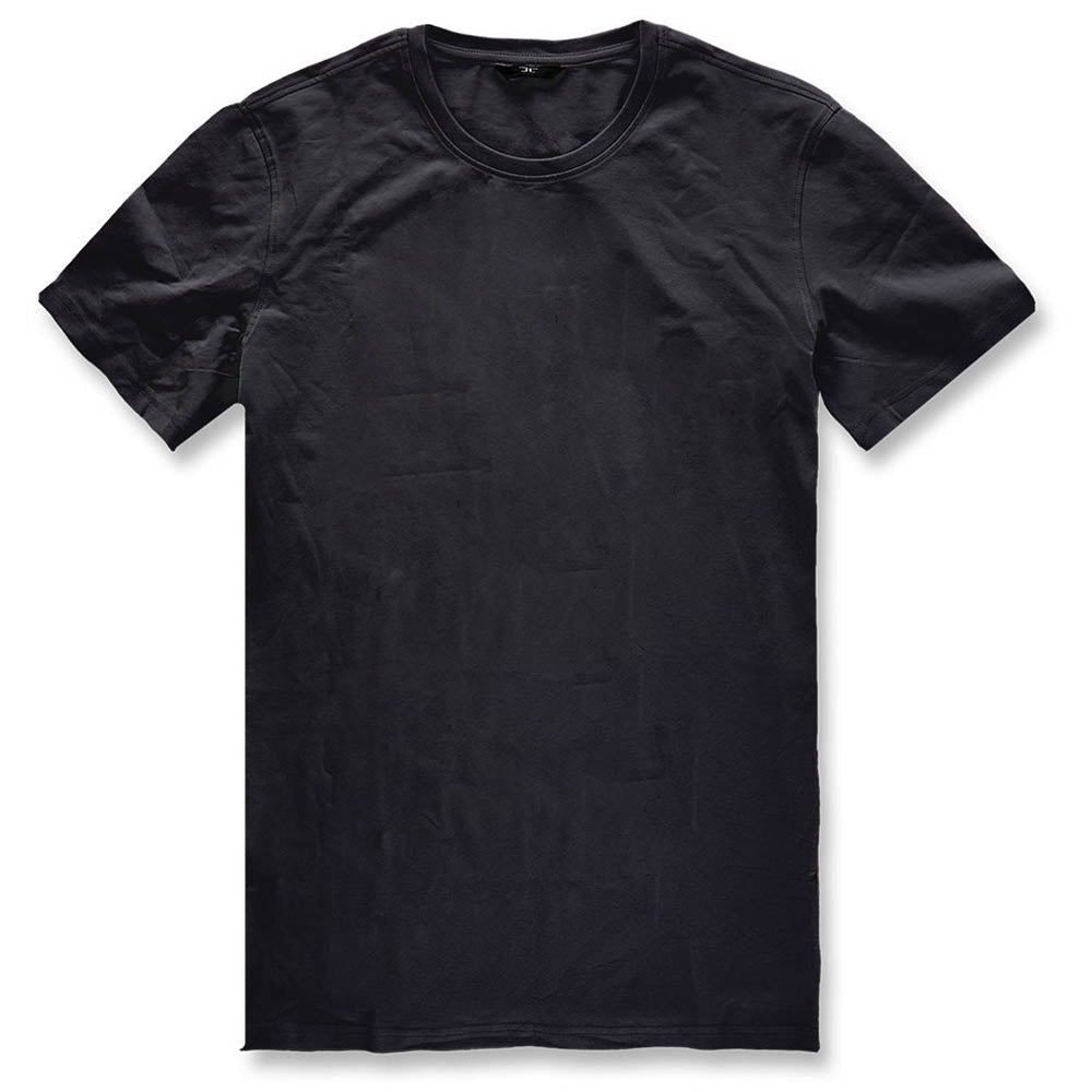 Jordan Craig Men Solid Color Premium Crewneck T-Shirt-Black-Medium-Nexus Clothing