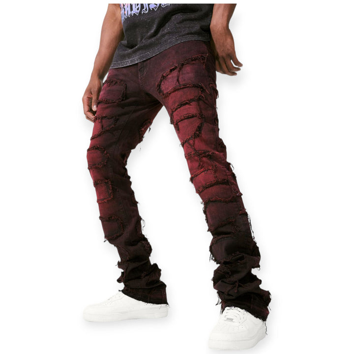 Jordan Craig Men Stacked Denim Jeans (Magma)-Nexus Clothing