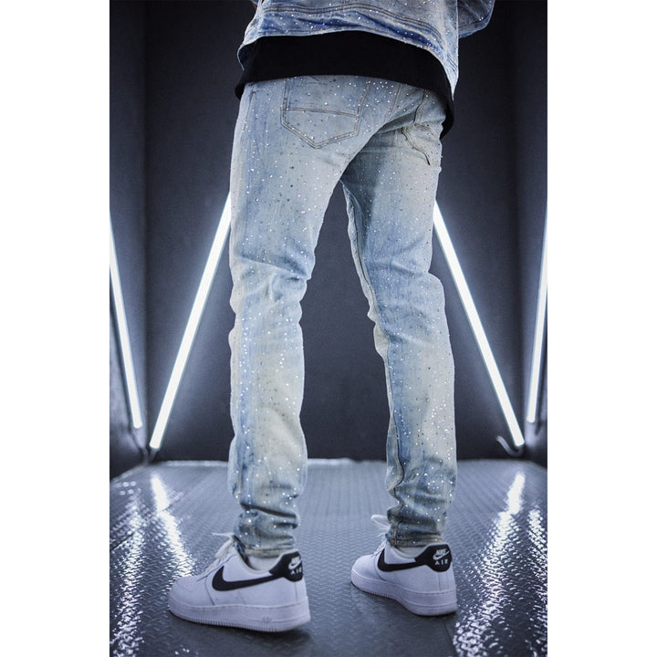 Jordan Craig Men Super Skinny Fit Magic City Denim Martin Collection (Iced Lager)-Nexus Clothing