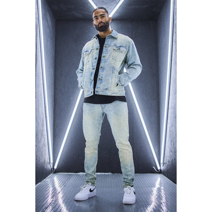 Jordan Craig Men Super Skinny Fit Magic City Denim Martin Collection (Iced Lager)-Nexus Clothing