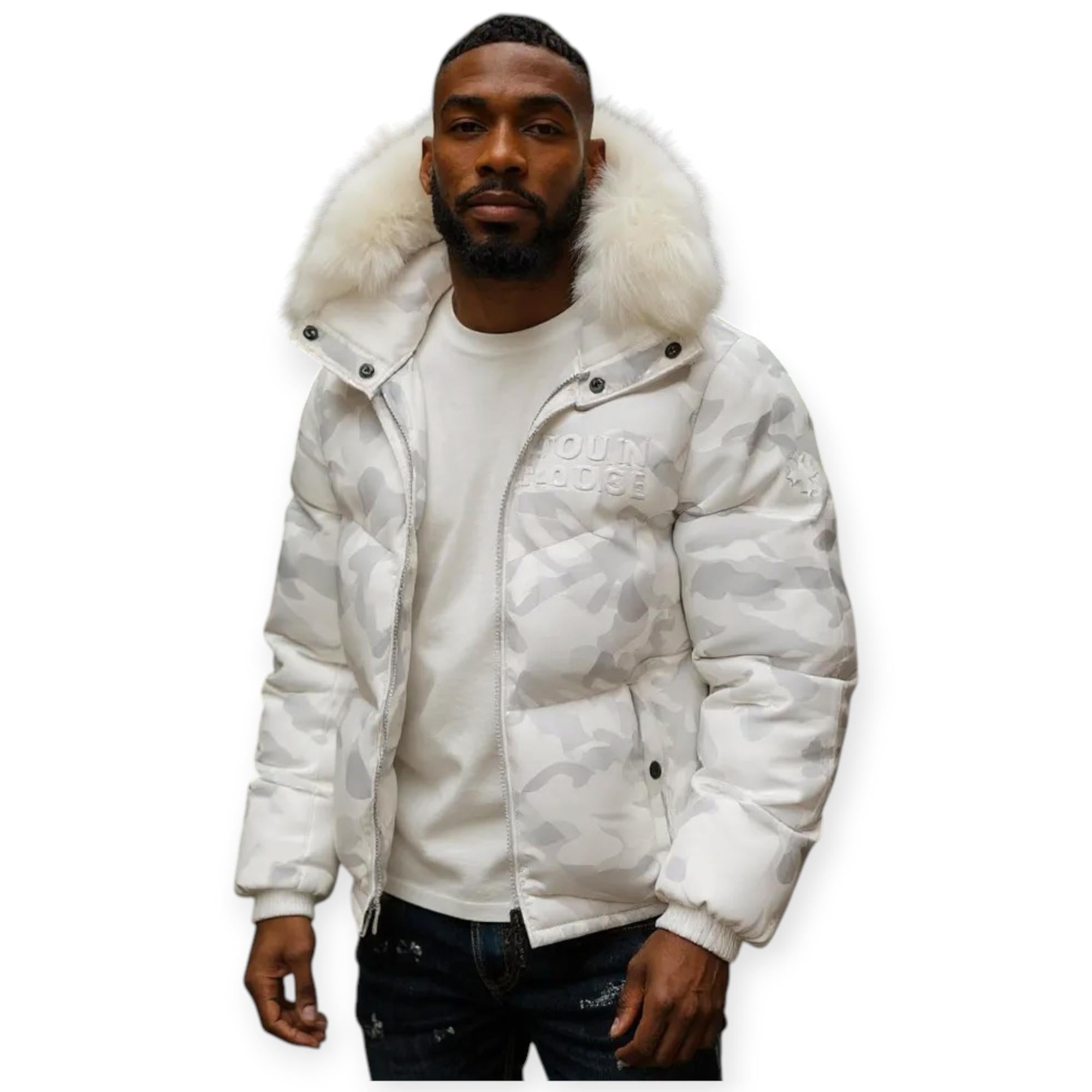 Jordan Craig Men Jacket The Wild One SYIP Emboss Puffer (Artc Camo)