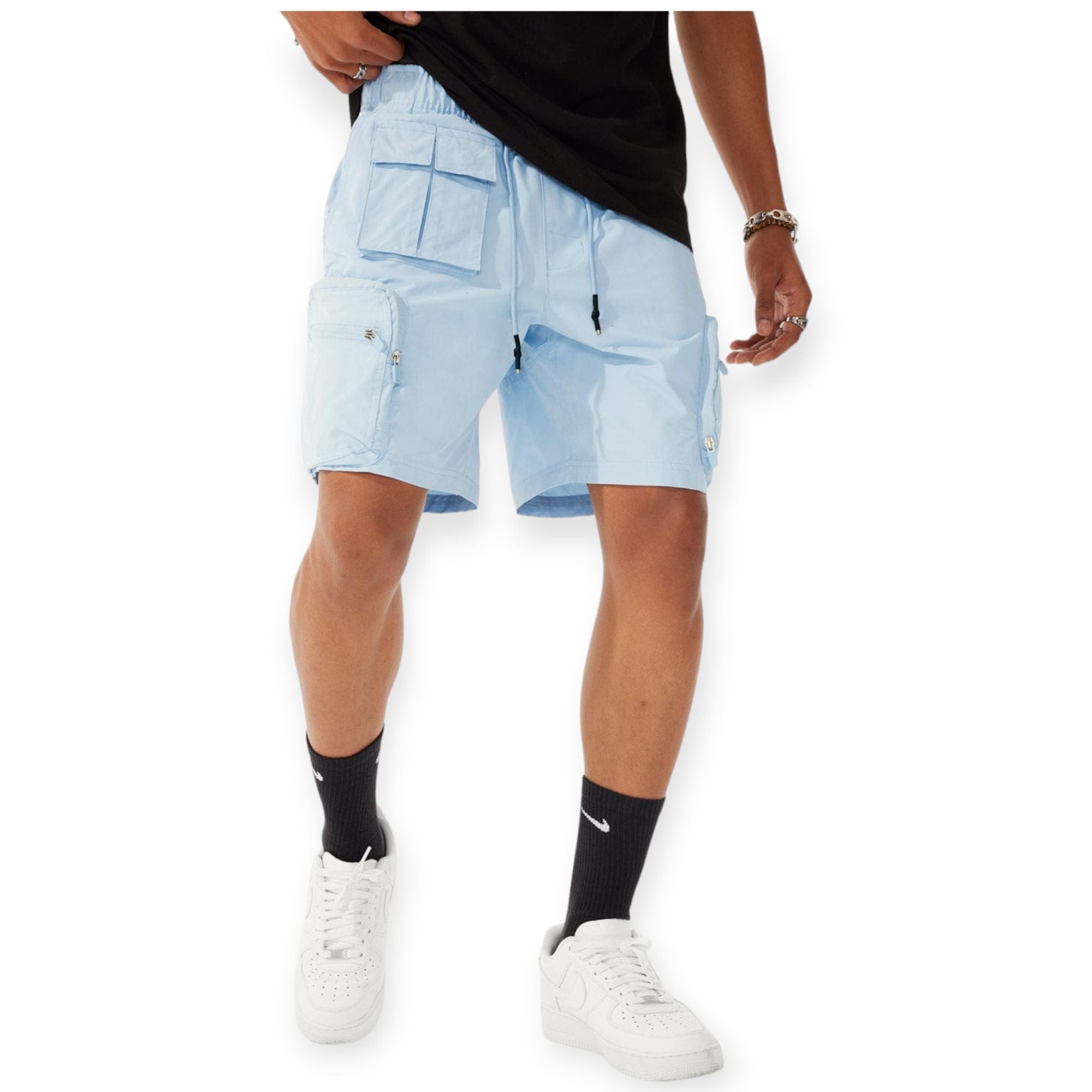 Jordan Craig Men Travel Short (Sky Blue)-Nexus Clothing