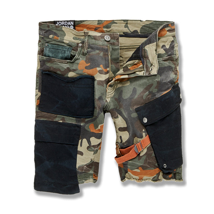 Jordan Craig Men Travis Cargo Shorts (Woodland)-Woodland-30-Nexus Clothing