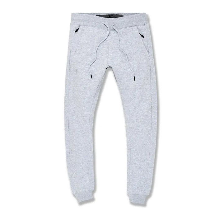 Jordan Craig Men Uptown Jogger Sweatpants (Heather Grey)-Nexus Clothing