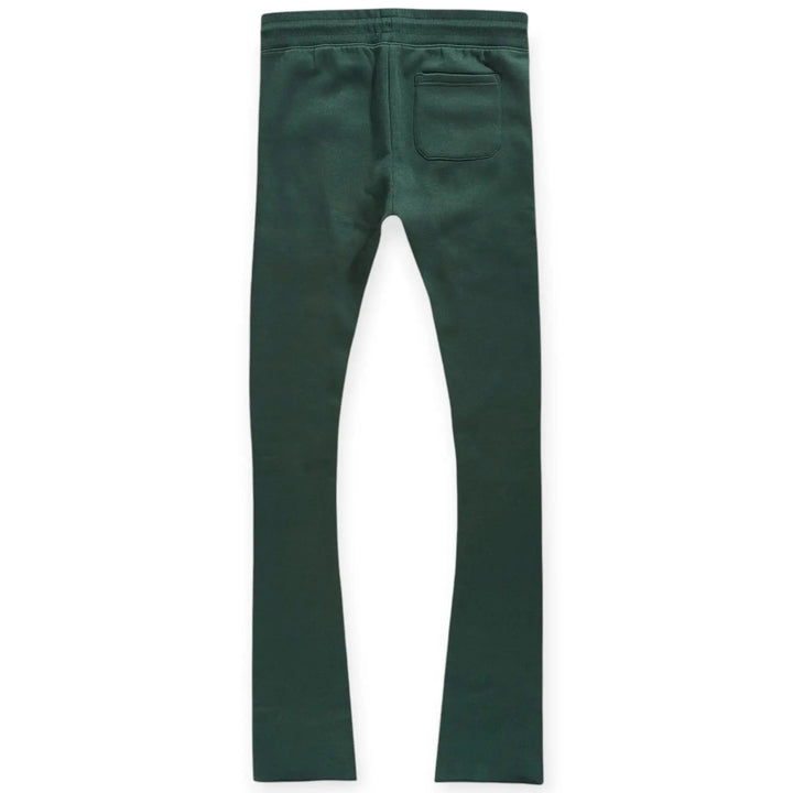 Jordan Craig Men Uptown Stacked Fleece Sweatpants (Hunter Green)-Nexus Clothing