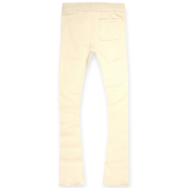 Jordan Craig Men Uptown Stacked Fleece Sweatpants (Taupe Cream)-Nexus Clothing