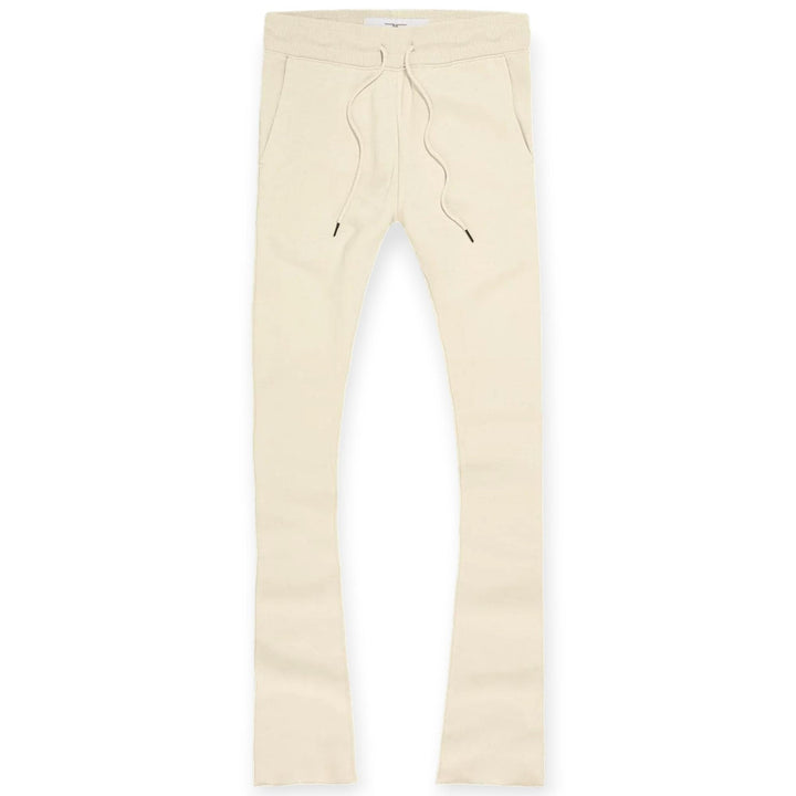 Jordan Craig Men Uptown Stacked Fleece Sweatpants (Taupe Cream)-Nexus Clothing