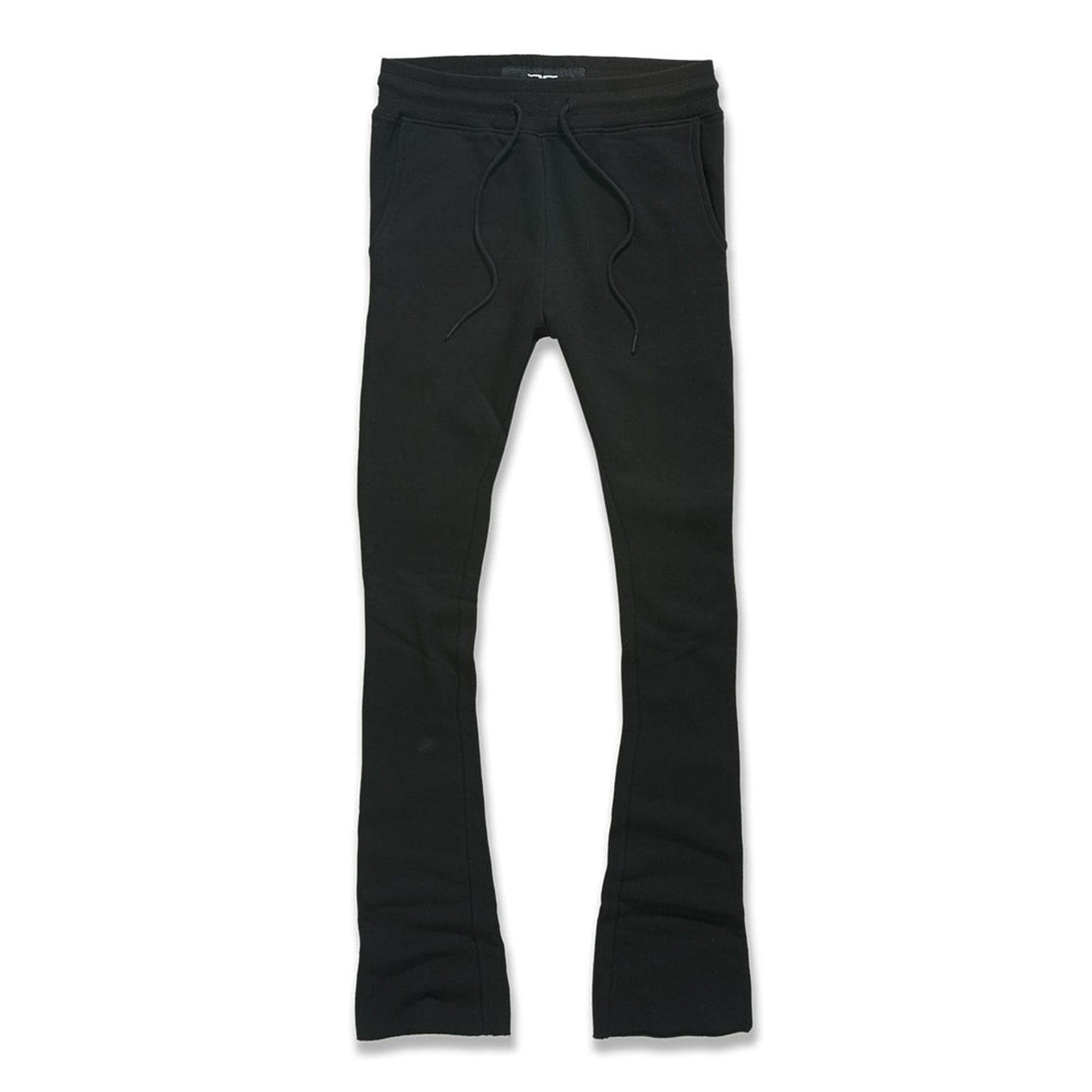 Jordan Craig Men Uptown Stacked Sweatpants (Black)-Black-Small-Nexus Clothing