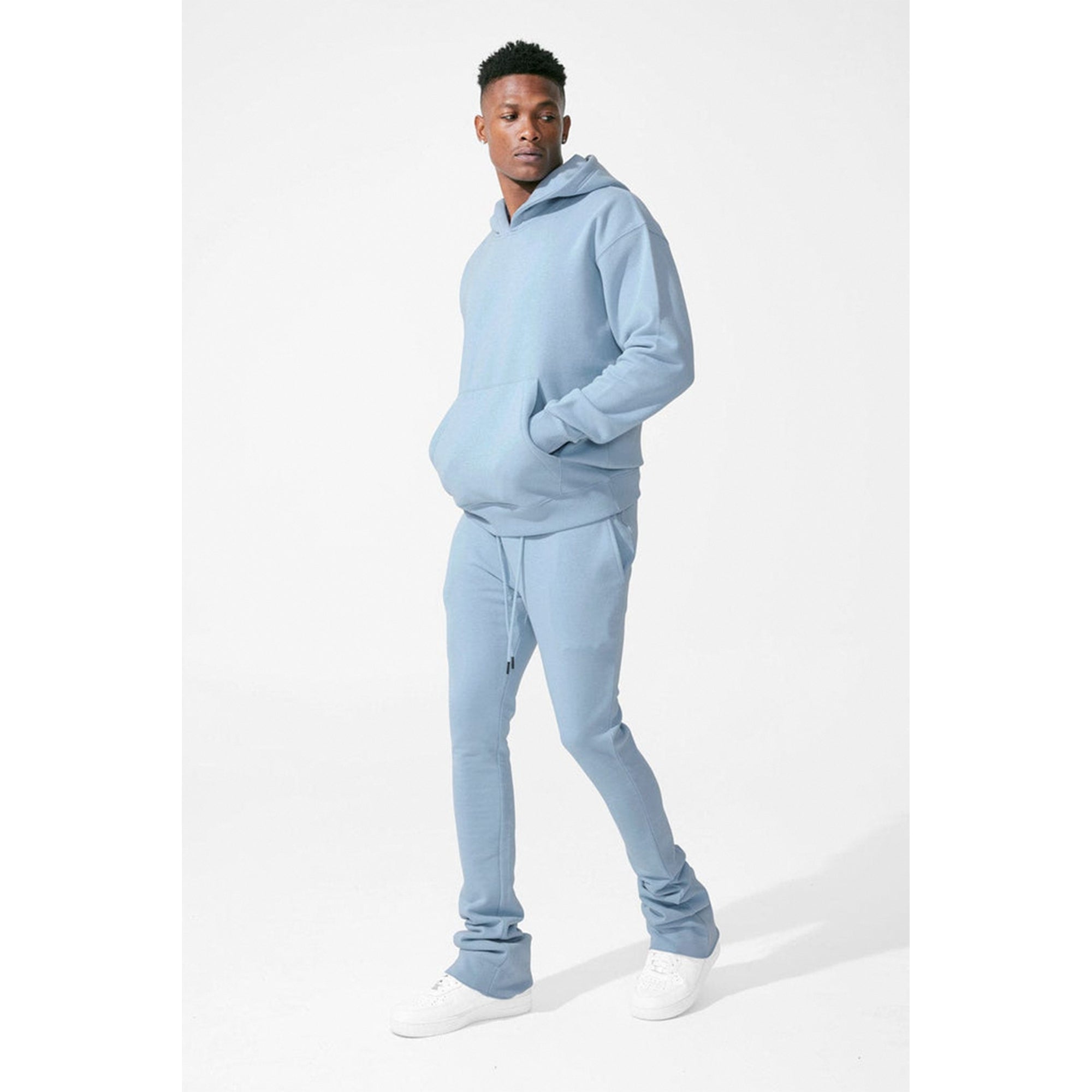 Jordan Craig Men Uptown Stacked Sweatpants (Carolina Blue)-Nexus Clothing